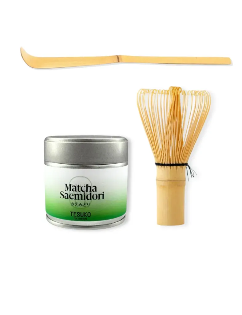 PACK MATCHA PREMIUM. Matcha Saemidori. Kit de Té Matcha Ceremonia