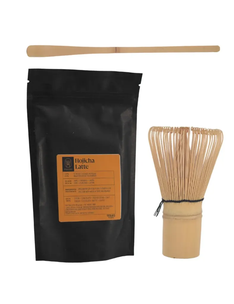 [TSK615PACK] PACK HOJICHA LATTE. Té Verde Sin Cafeína con leche.